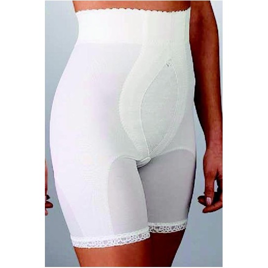 Panty gainant jambes longues, Nude, M