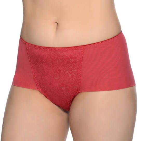 Shorty Sculptant Effet Seconde Peau "Alice" Rouge (du 38 au 52)