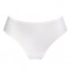 Slip grande taille Romy écru vue de face maille douce et finitions plates